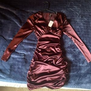 Windsor unused cocktail dress. Maroon extra small